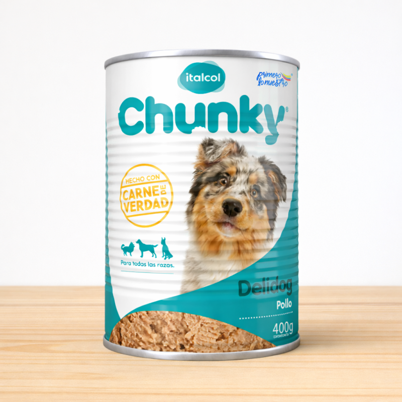 CHUNKY DELIDOG LATA X 400 GR