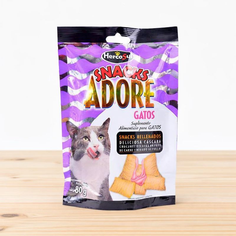 ADORE SNACKS GATOS