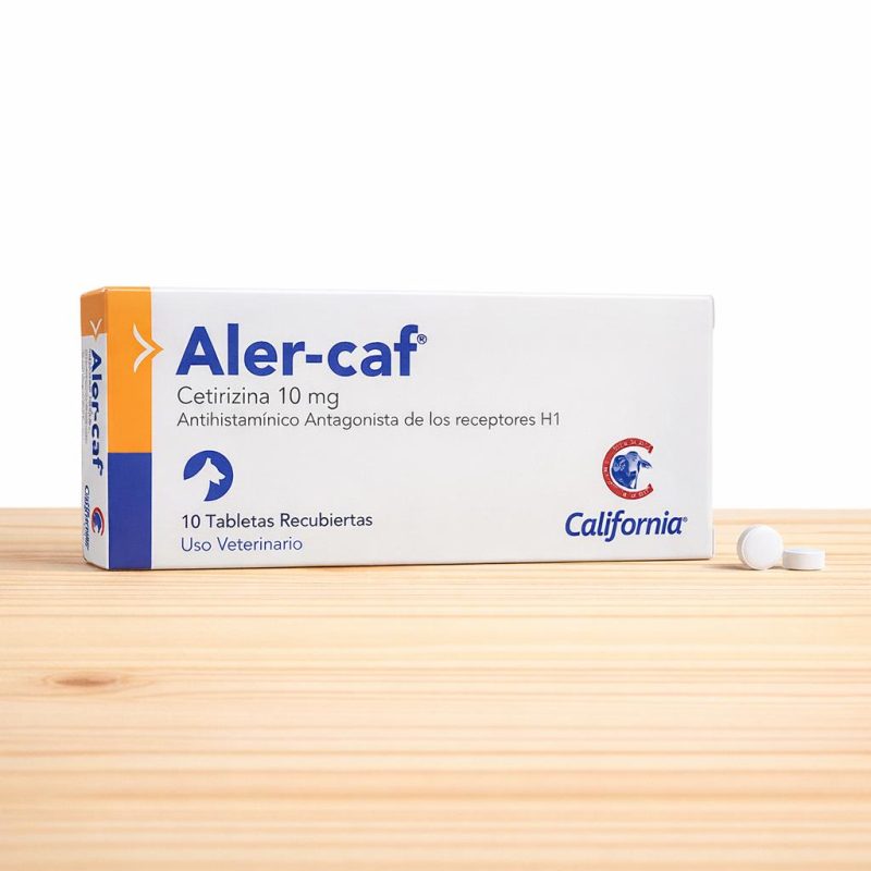 ALERCAF (CETIRIZINA) 10 MG _ TAMAÑO X 10 TAB