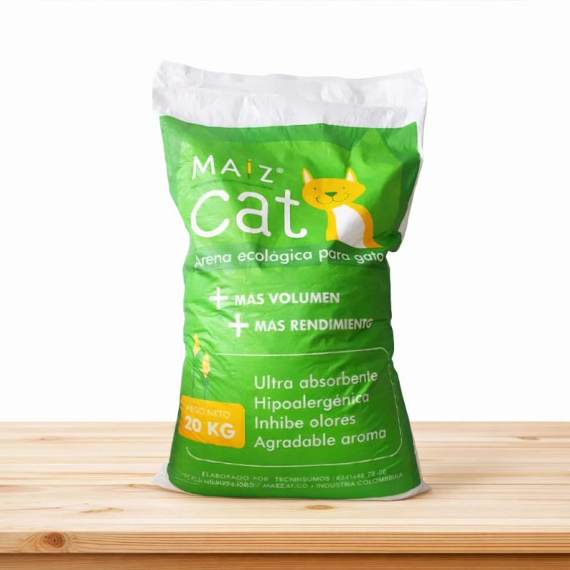 ARENA MAIZ CAT _ TAMAÑO X 20 KG