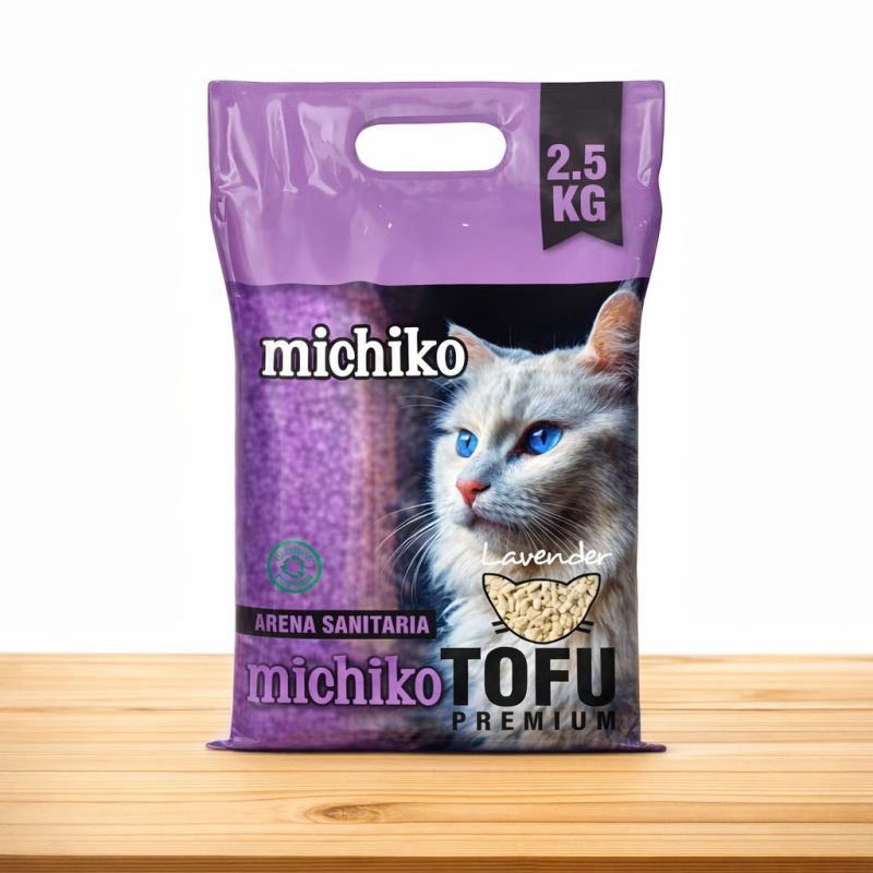 ARENA TOFU ECOLOGICA MICHIKO X 2.5 KG _ AROMA LAVANDA
