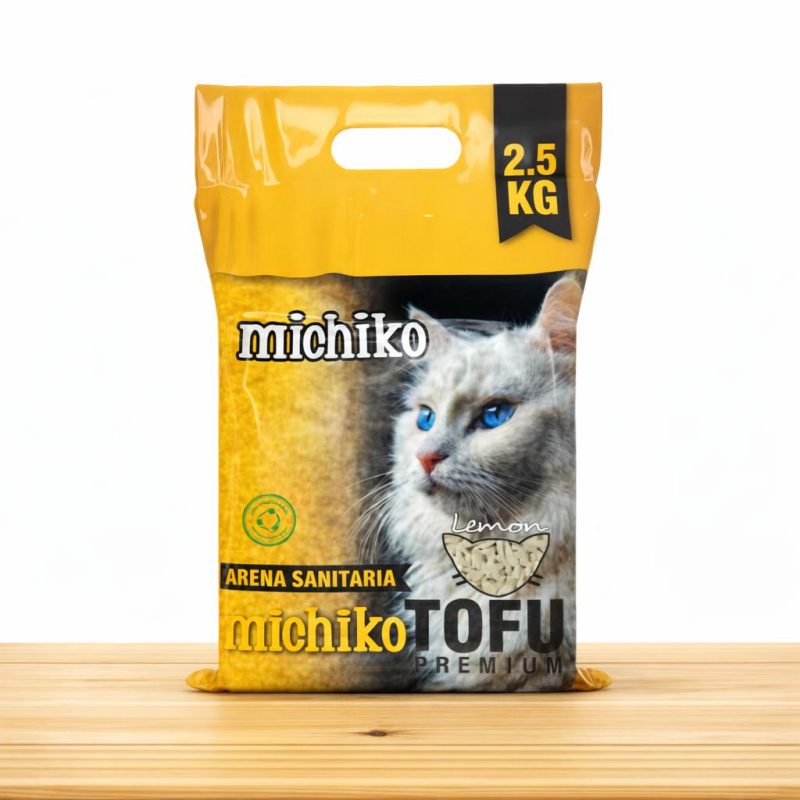 ARENA TOFU ECOLOGICA MICHIKO X 2.5 KG _ AROMA LIMON