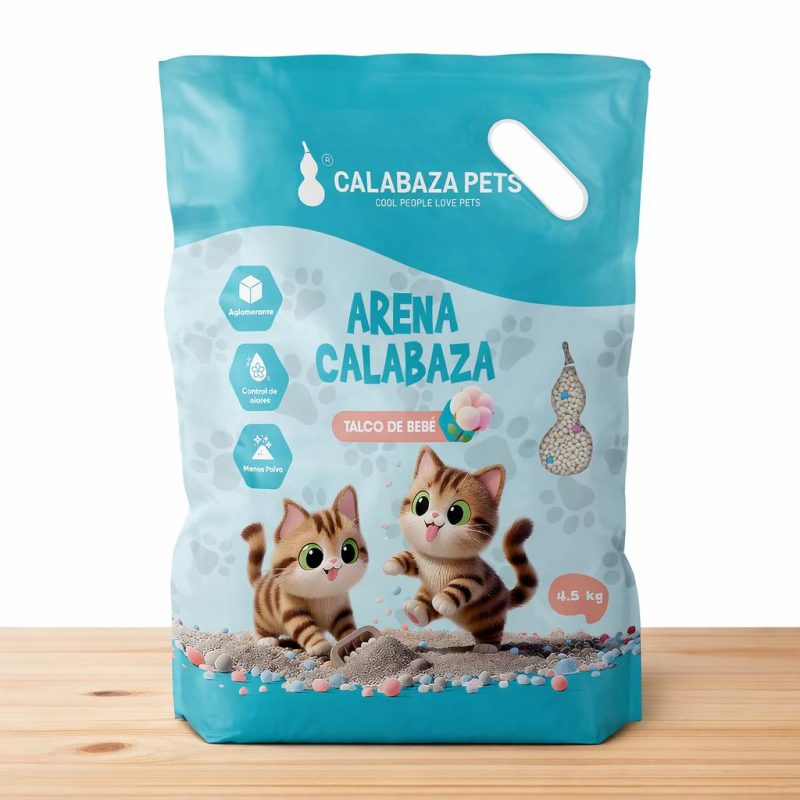 ARENA CALABAZA X 4.5 KG _ AROMA TALCO