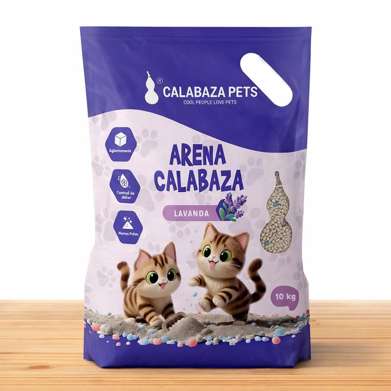ARENA CALABAZA X 10 KG _ AROMA LAVANDA