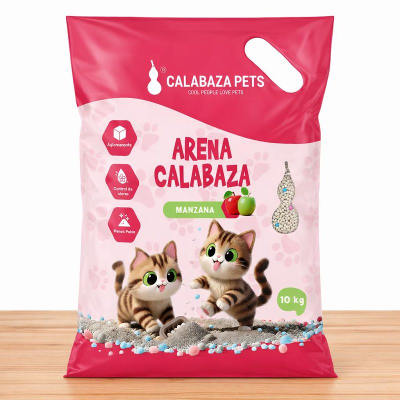 ARENA CALABAZA X 10 KG _ AROMA MANZANA