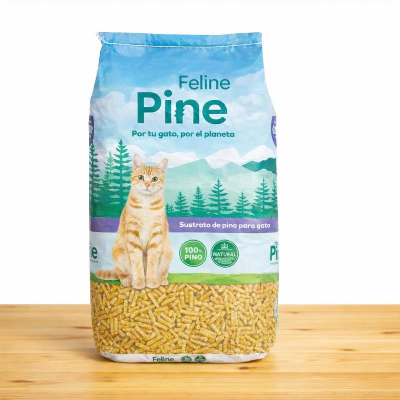 ARENA FELINE PINE _ TAMAÑO X 5 KG