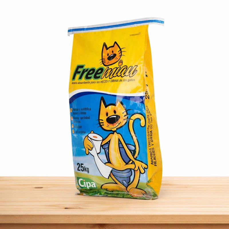 ARENA FREE MIAU _ TAMAÑO X 25 KG