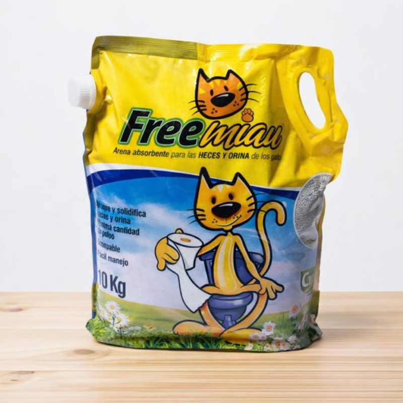 ARENA FREE MIAU _ TAMAÑO X 10 KG