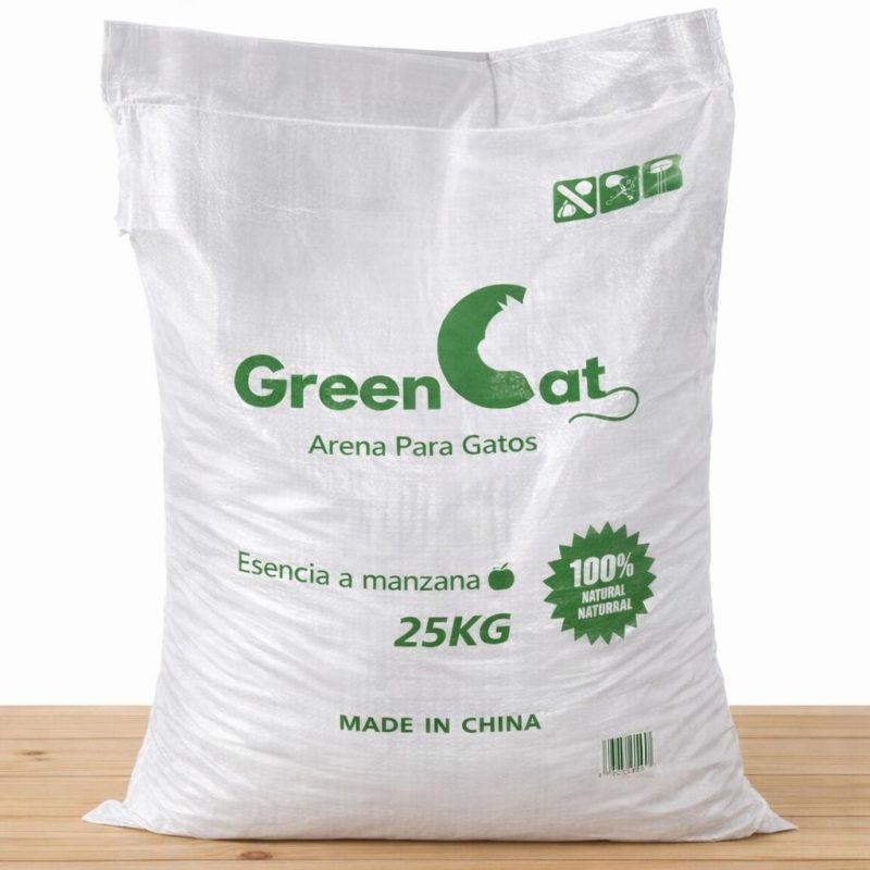ARENA GREEN CAT _ TAMAÑO X 25 KG