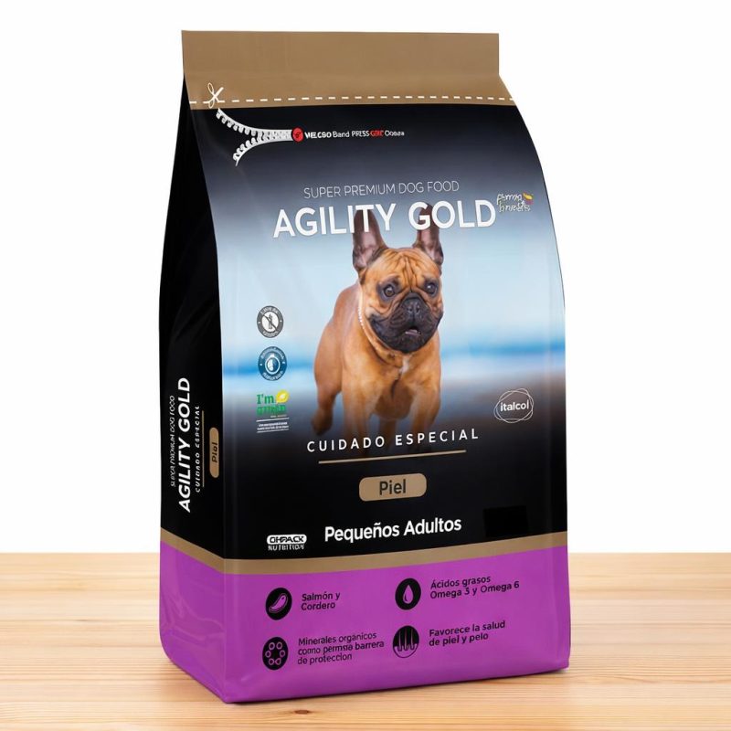 AGILITY GOLD PIEL PEQUEÑOS ADULTO _ Tamaño x 3 Kg
