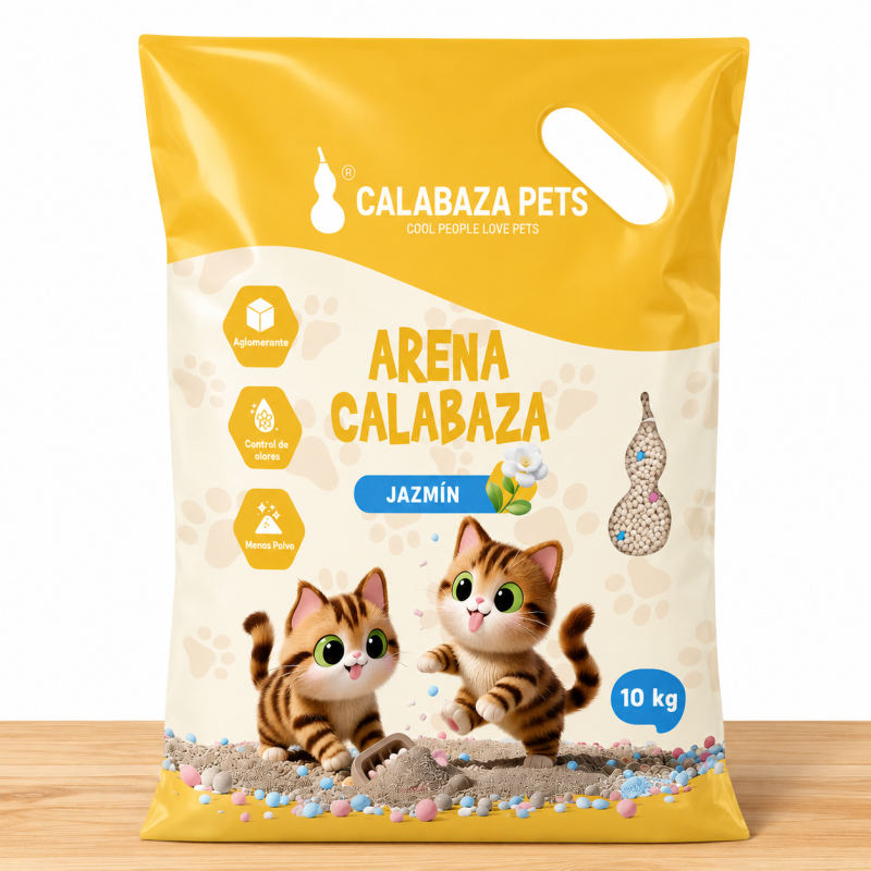 ARENA CALABAZA X 10 KG _ AROMA YAZMIN