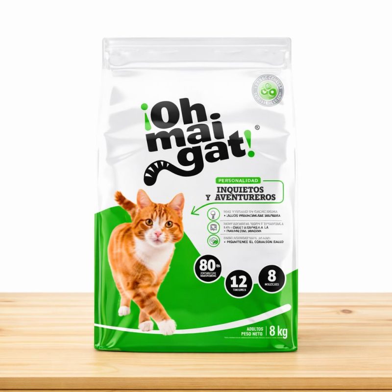 OHMAIGAT INQUIETOS _ TAMAÑO X 8 KG