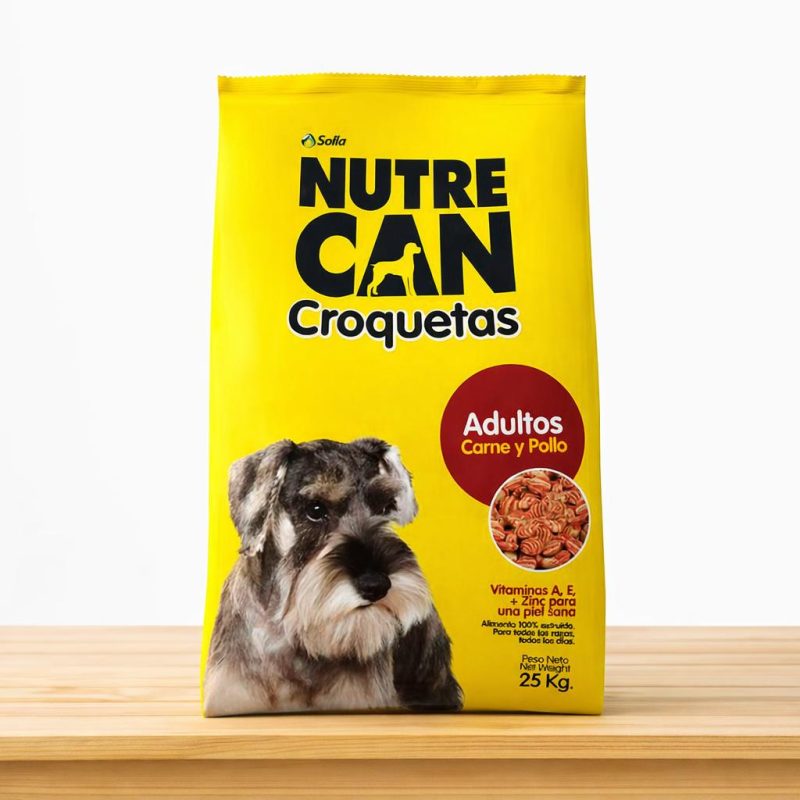 NUTRECAN ADULTO CROQUETAS _ TAMAÑO X 25 KG