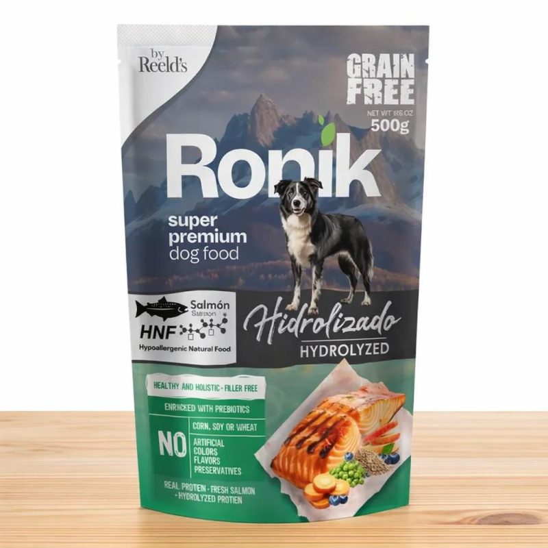 RONIK ALIMENTO HUMEDO HIDROLIZADO SALMON X 500 GR