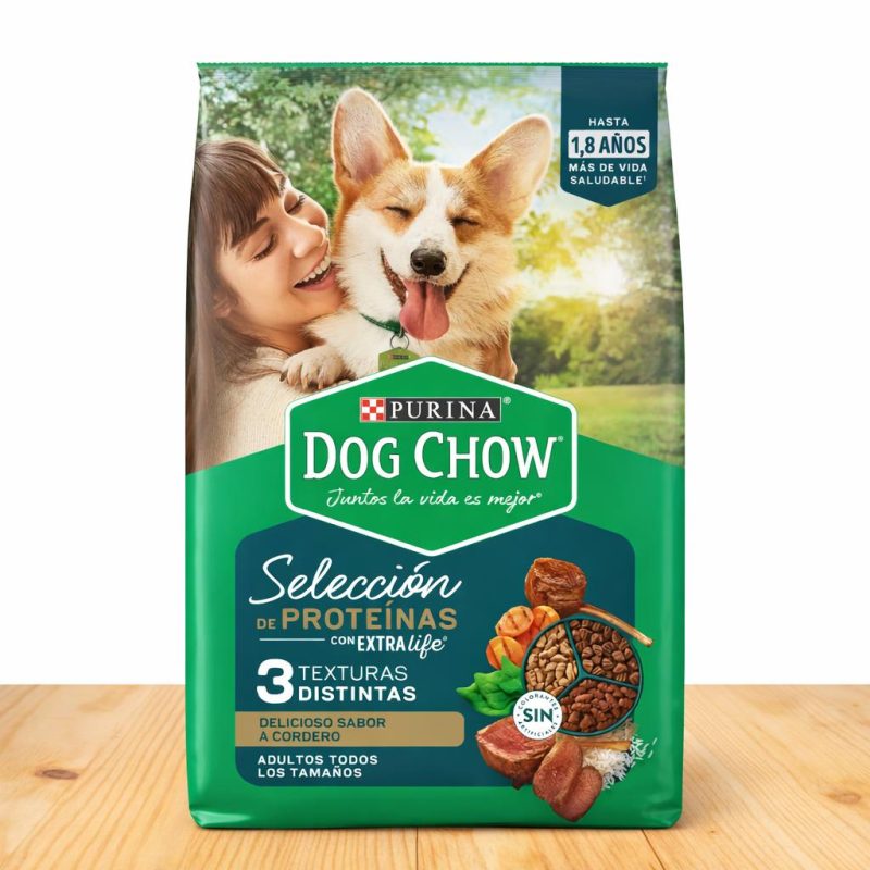 DOG CHOW ADULTO SELECCION PROTEINAS CORDERO X 2 KG