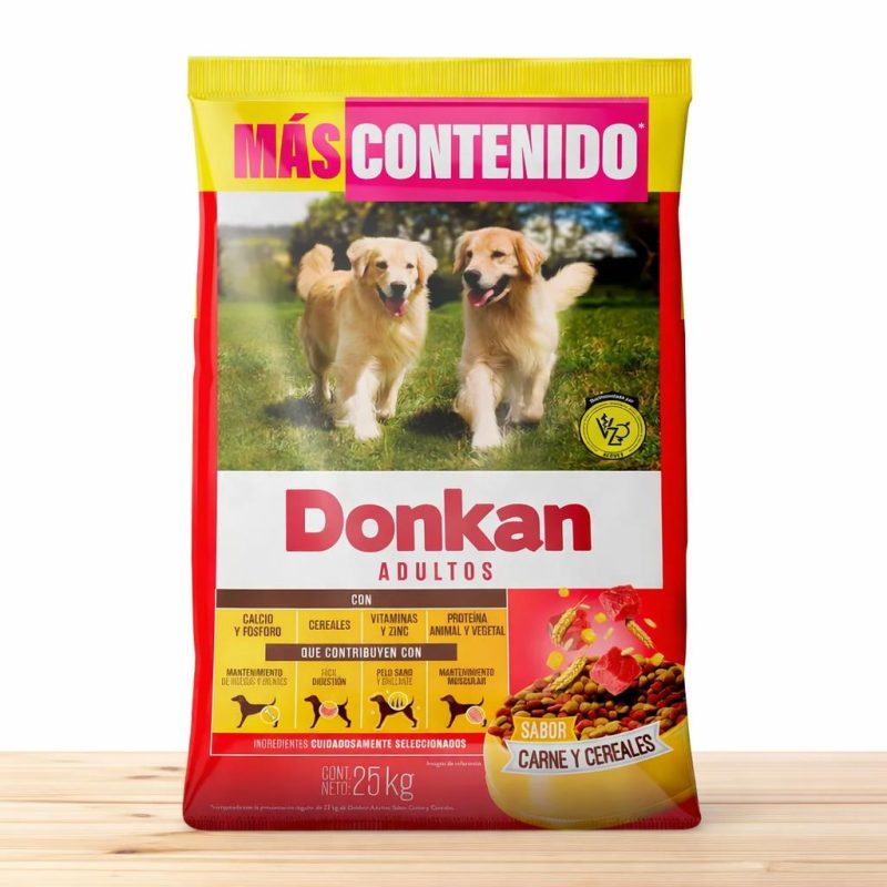DONKAN ADULTO CARNE Y CEREALES _ TAMAÑO X 25 KG