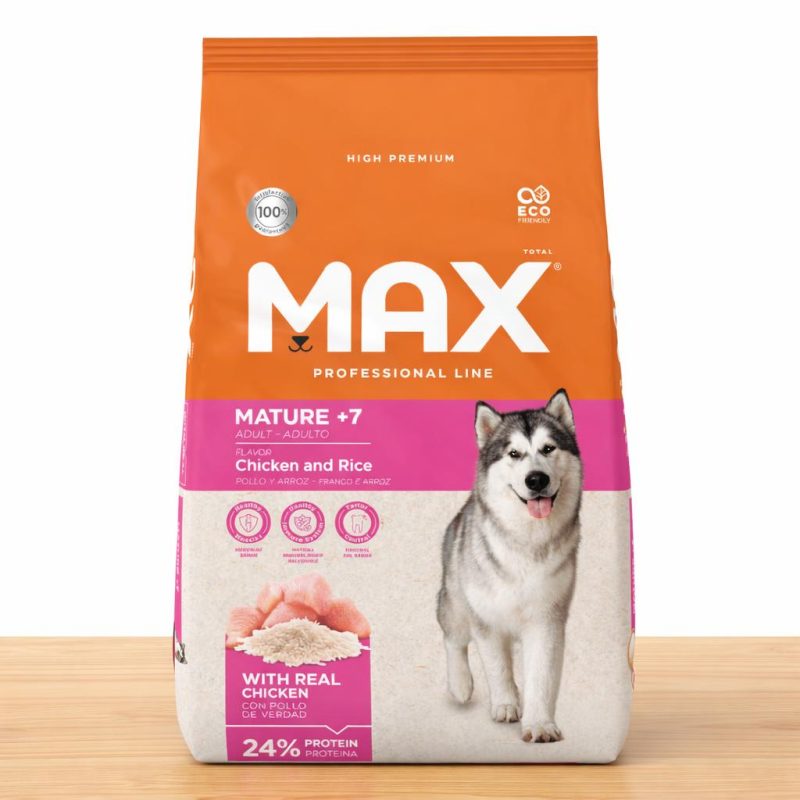 C MAX MATURE PERRO ADULTO +7 _ TAMAÑO X 15 KG