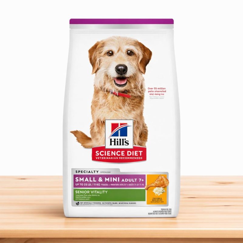 HILLS CANINE ADULTO SMALL & MINIS +7 X 4.5 LB