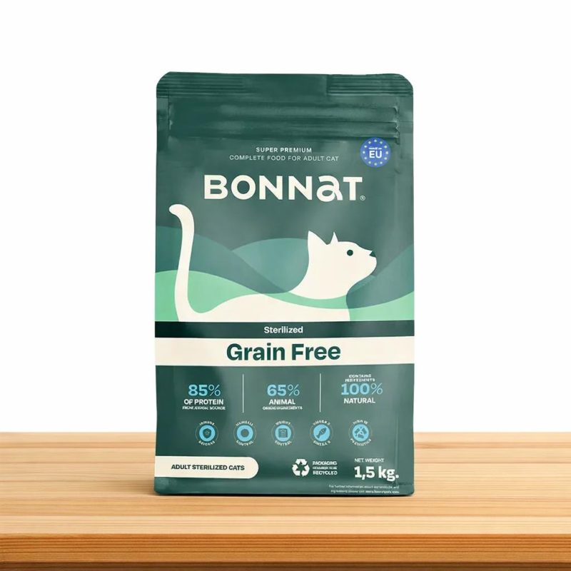 BONNAT FELINO ESTERILIZADO X 1.5 KG