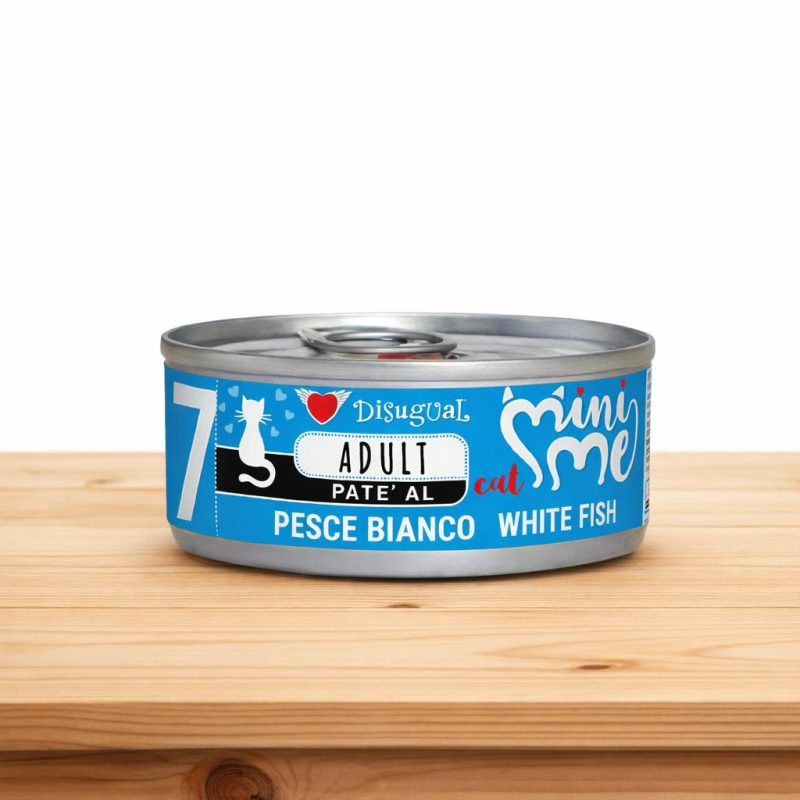 DISUGUAL CAT MINI ME LATA X 85 GR _ SABOR PESCADO BLANCO