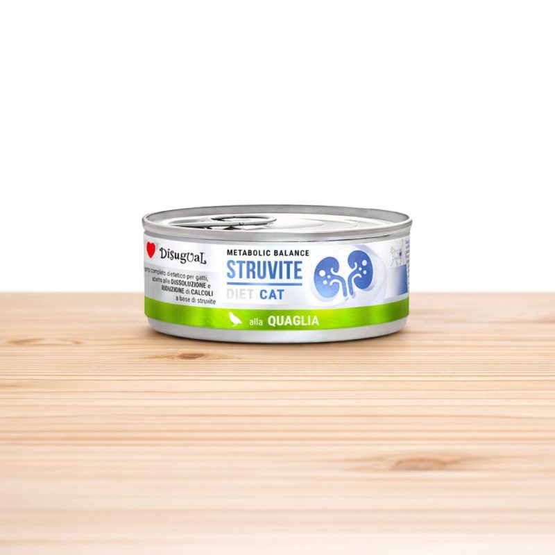 DISUGUAL CAT DIET STRUVITE X 85 GR _ SABOR CODORNIZ