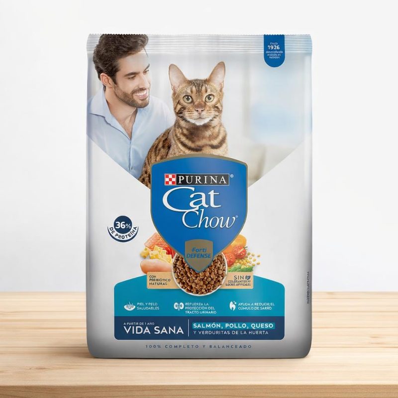 CAT CHOW VIDA SANA _ TAMAÑO X 450 GR