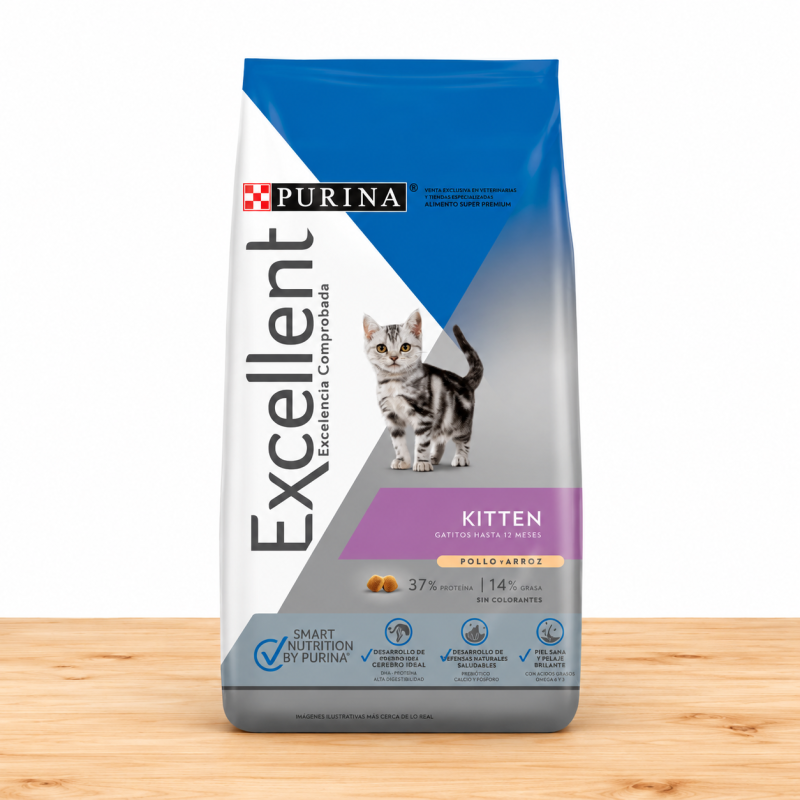 EXCELLENT CAT KITTEN _ TAMAÑO X 1 KG