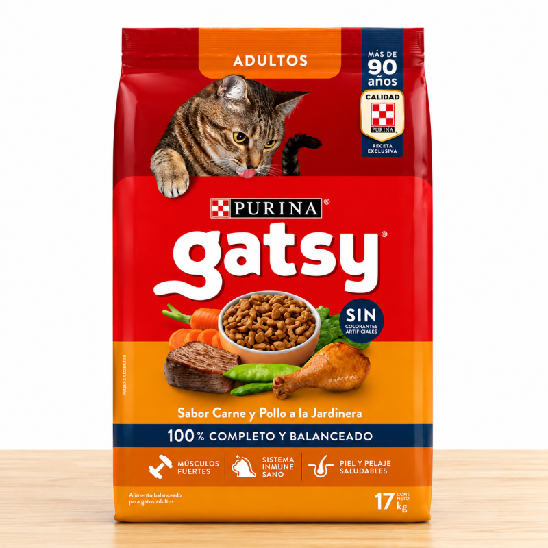 GATSY CARNE Y POLLO _ TAMAÑO X 17 KG