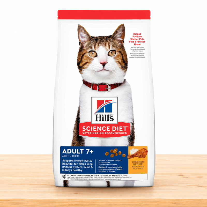 HILLS FELINE ADULTO +7 X 4 LB