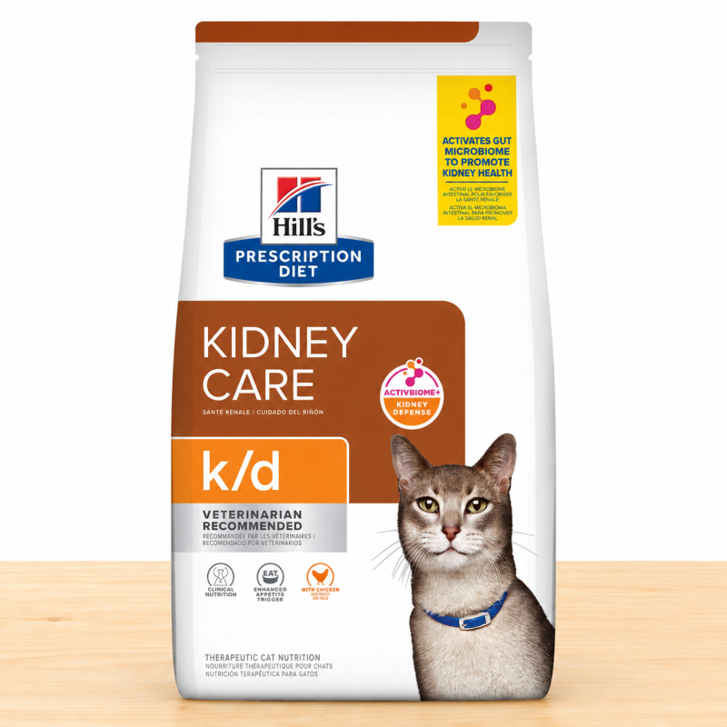 HILLS FELINE K/D X 4 LB