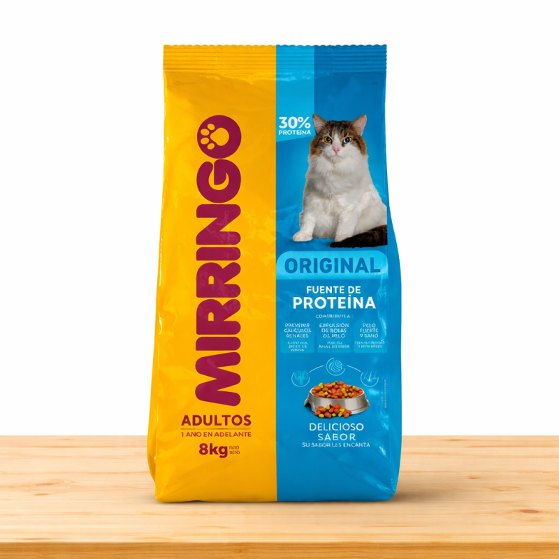 MIRRINGO GATO ADULTO _ TAMAÑO X 8 KG