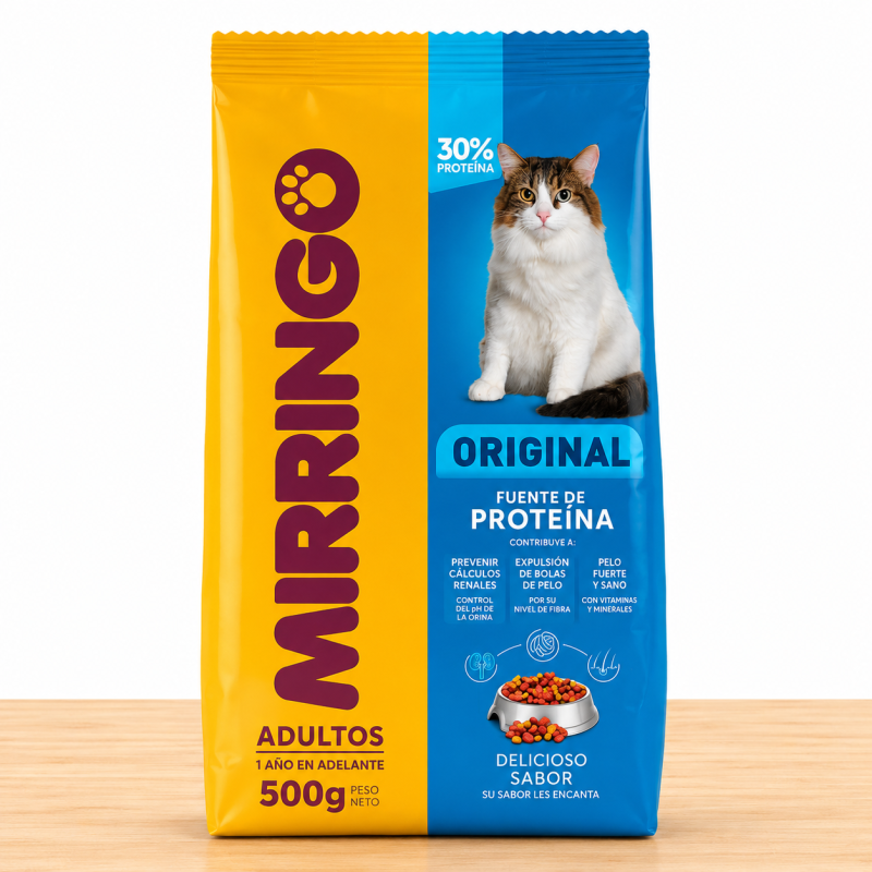MIRRINGO GATO ADULTO _ TAMAÑO X 500 GR