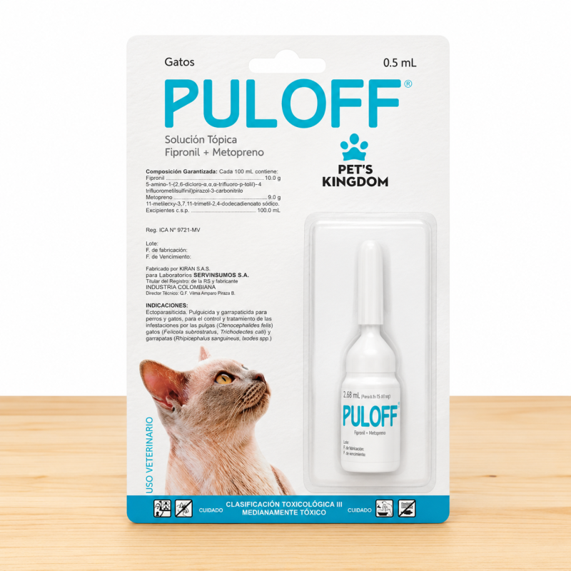 PULOFF GATOS X 0.5 ML