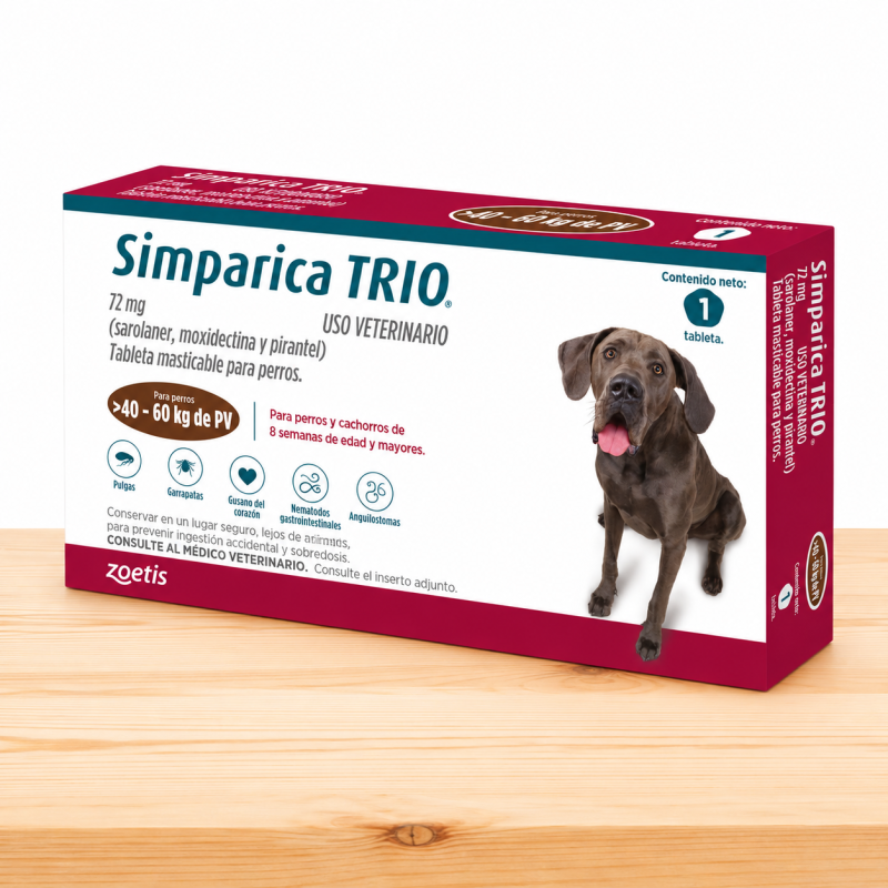 SIMPARICA TRIO 40-60 KG / CAFE