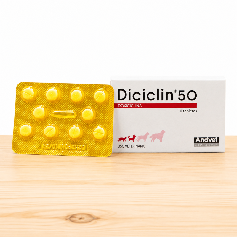 DICICLIN 50 MG _ TAMAÑO X BLISTER 10 UND