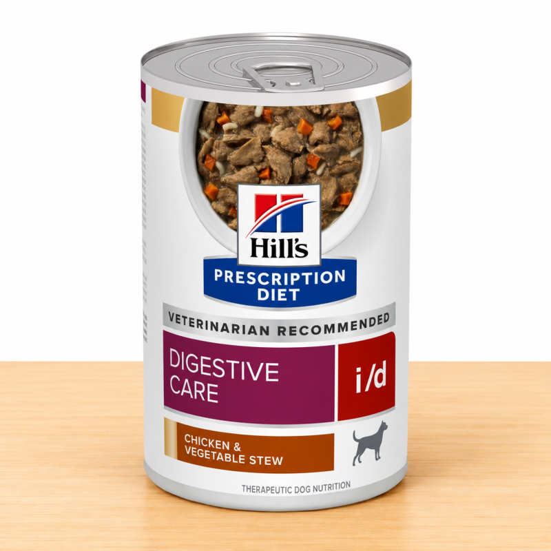 HILLS CANINE I/D LATA ESTOFADO CHICKEN Y VEGET X 12.5 OZ