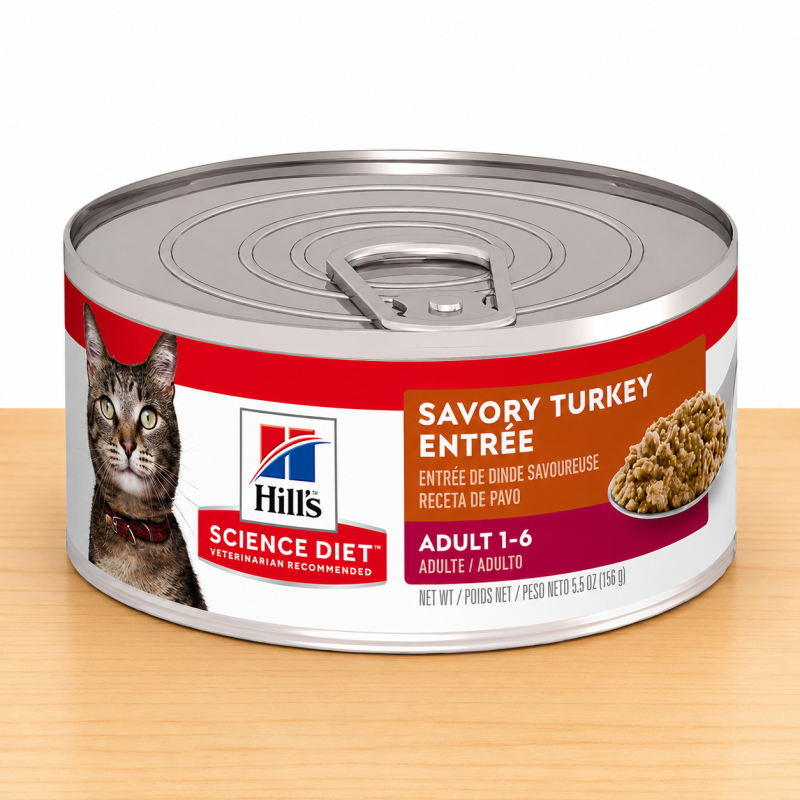 HILLS FELINE ADULTO TURKEY LATA X 5.5 OZ