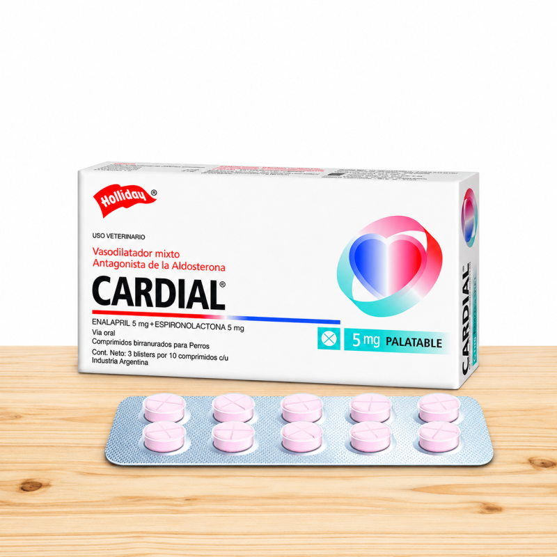 CARDIAL 5MG _ TAMAÑO X 10 UND