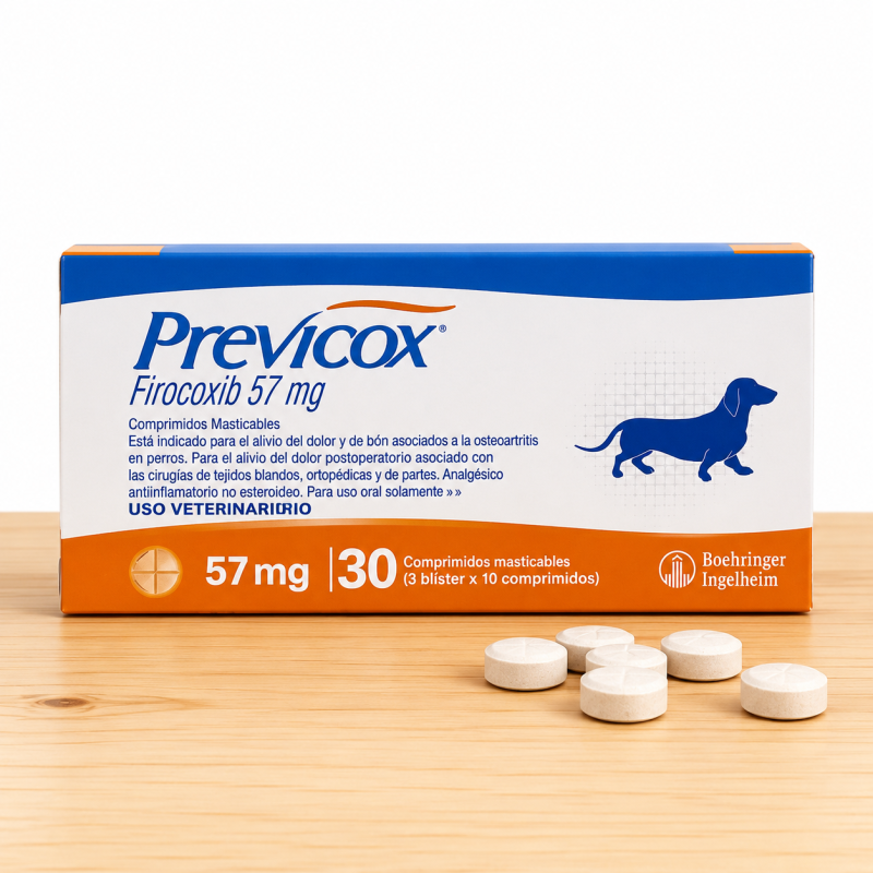 PREVICOX 57 MG _ TAMAÑO X UND