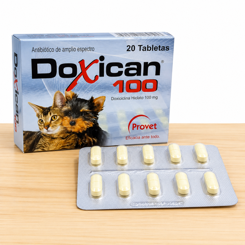 DOXICAN 100 _ TAMAÑO X CAJA 20 TAB
