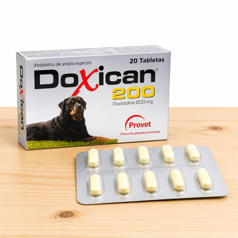 DOXICAN 200 _ TAMAÑO X CAJA 20 TAB