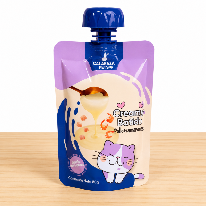 CREAMY BATIDO CALABAZA X 80 GR _ SABOR POLLO/CAMARONES