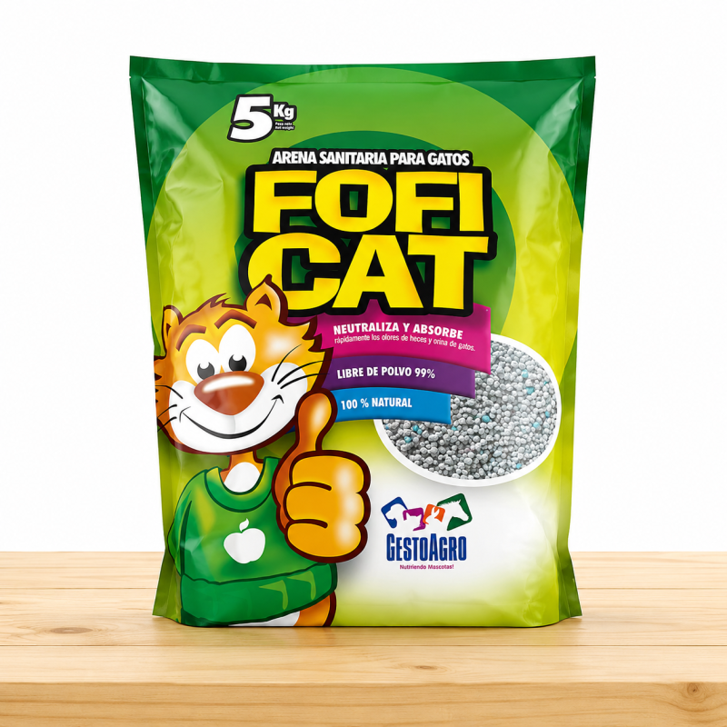 ARENA FOFI CAT _ TAMAÑO X 5 KG