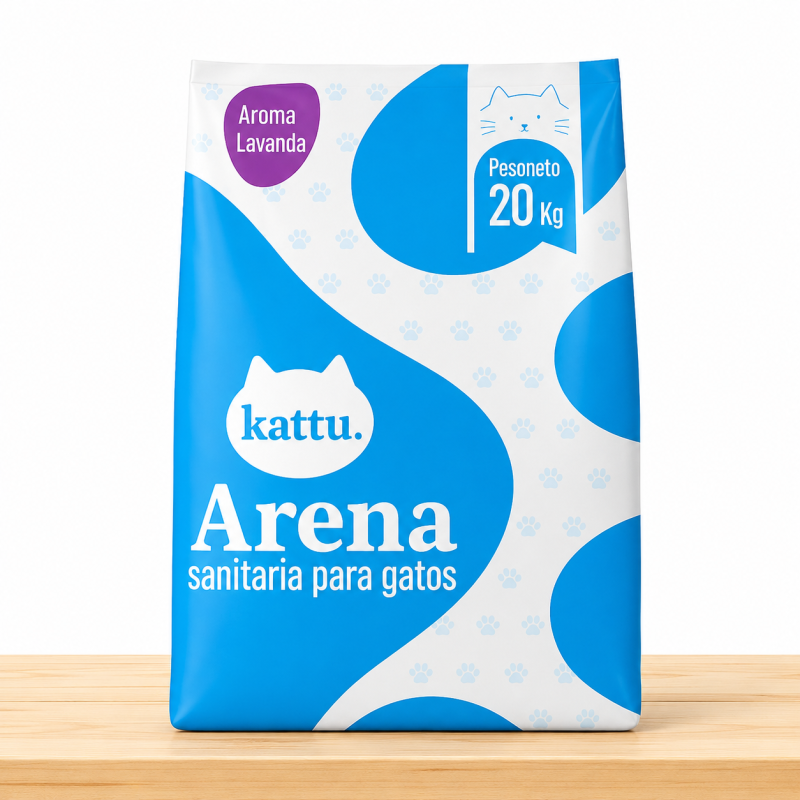 ARENA KATTU TRADICIONAL X 20 KG _ AROMA LAVANDA