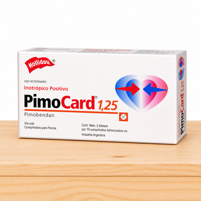 PIMOCARD 1.25 MG _ TAMAÑO X BLISTER 10 TAB