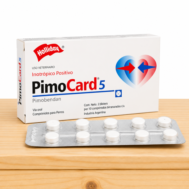 PIMOCARD 5 MG _ TAMAÑO X CAJA 20 TAB