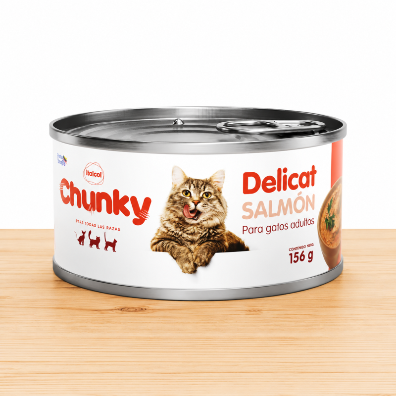 CHUNKY LATA DELICAT X 156 GR _ SABOR SALMON