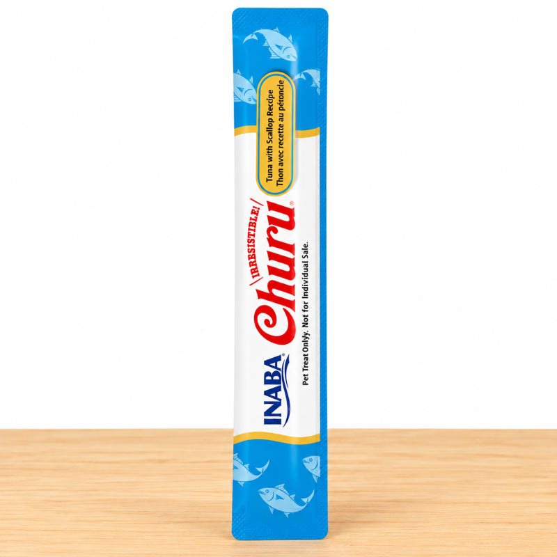 CHURU GATO X UND 14 GR _ SABOR TUNA/SCALLOP