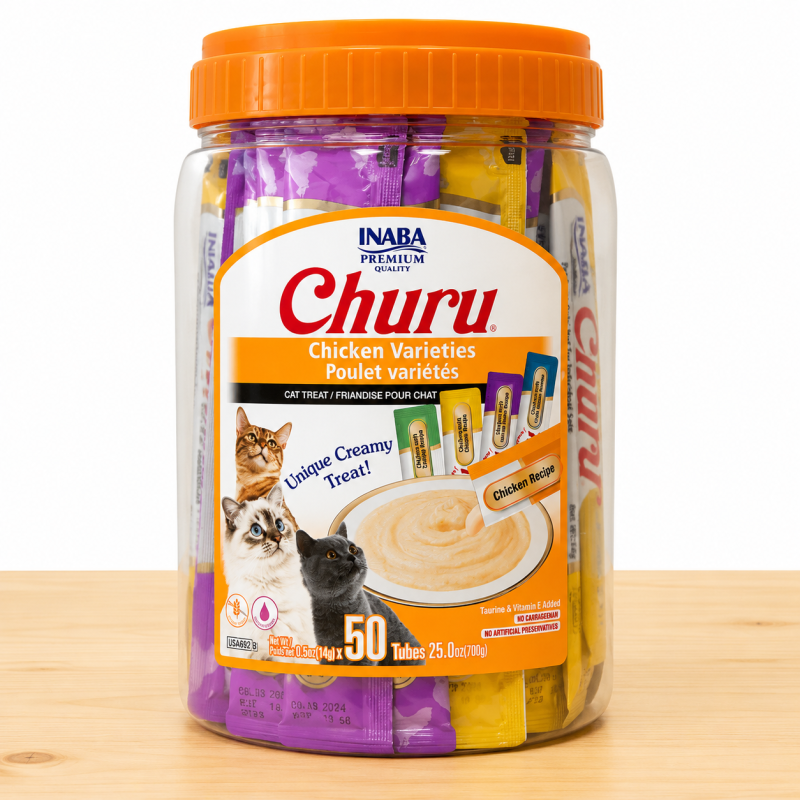 CHURU VARIETY TARRO X 50 UND _ SABOR CHICKEN