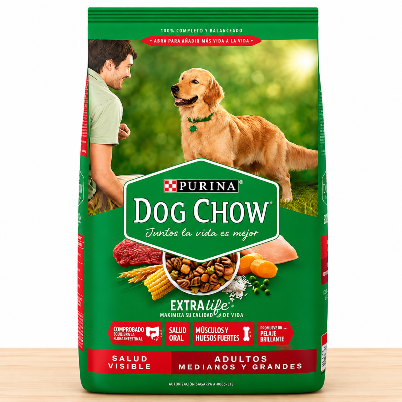 DOG CHOW ADULTO RAZA GRANDE _ TAMAÑO X 8 KG